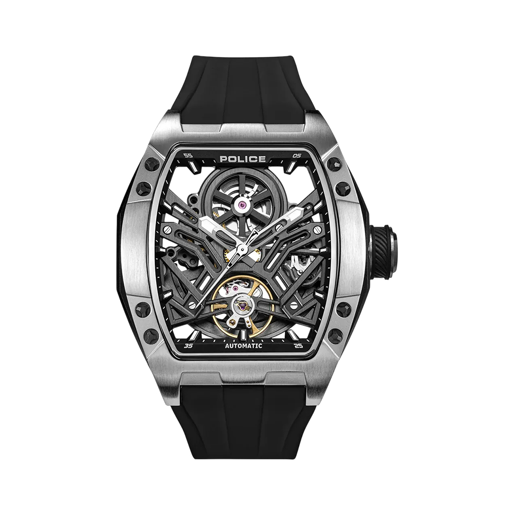 Picture of Police Tampa Skeleton Automatic Watch PEWGR0082102