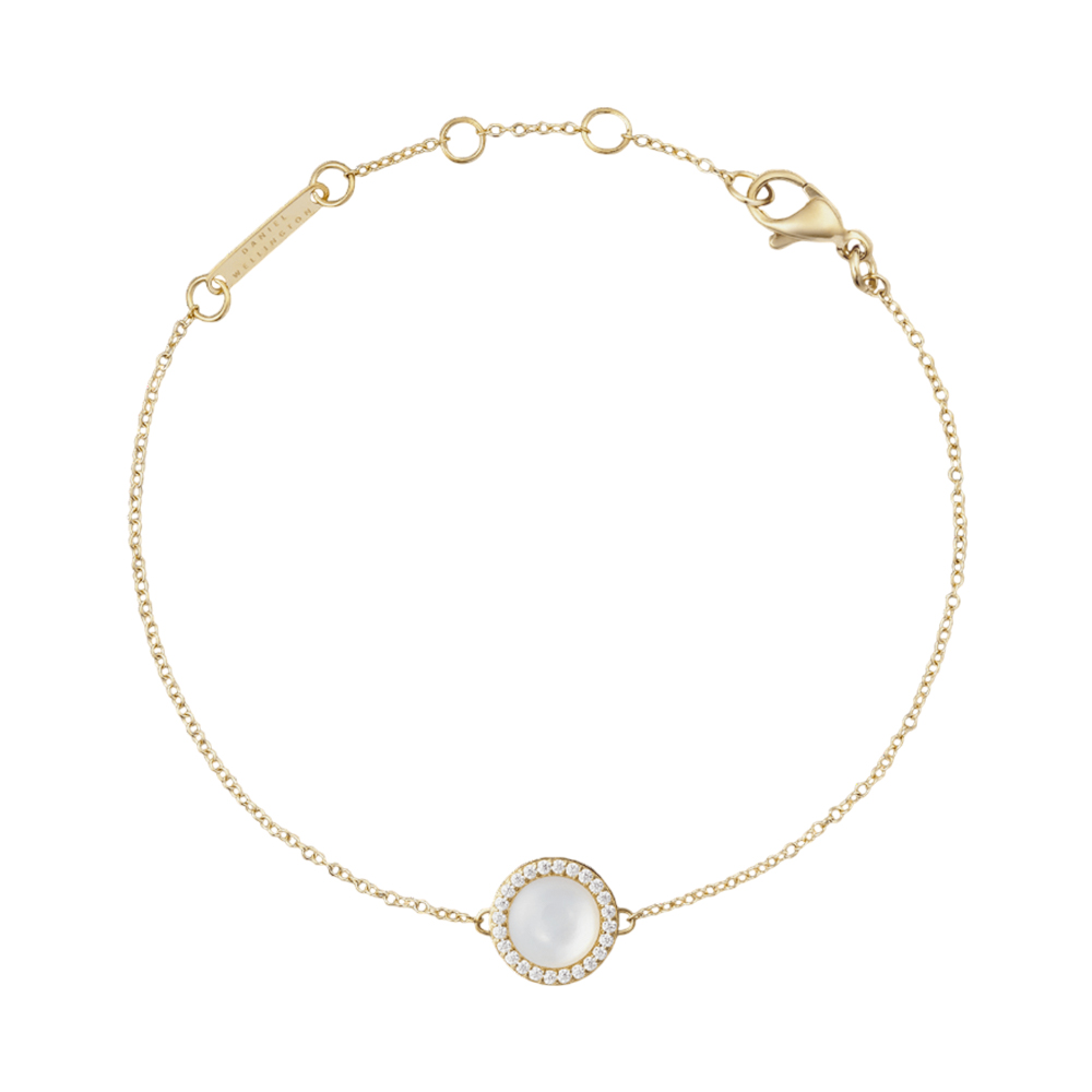 Picture of Daniel Wellington Audrey Bracelet Mother of Pearl Gold DW00401423