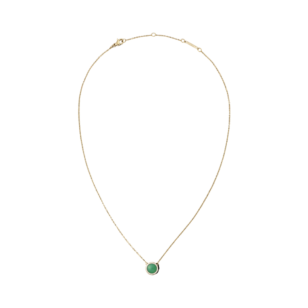 Picture of Daniel Wellington Audrey Necklace Jade Gold DW00401442