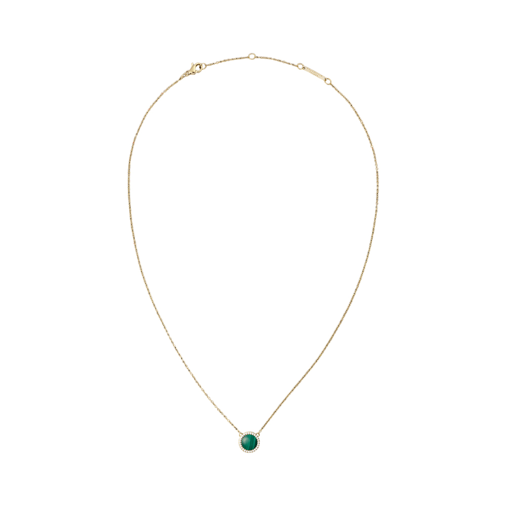 Picture of Daniel Wellington Audrey Necklace Malachite Gold DW00401443