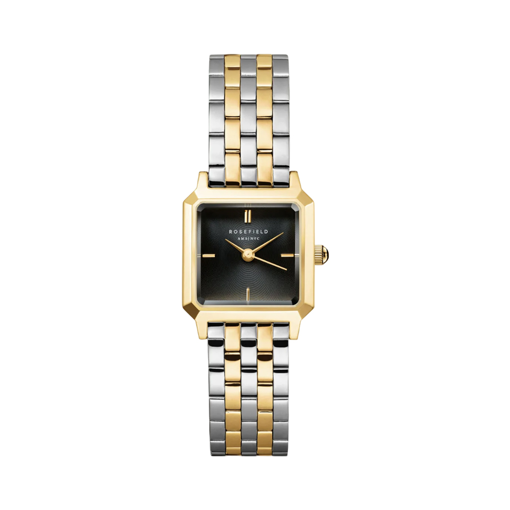 Picture of Rosefield Boxelle Black Duotone Watch BBDSG-B07