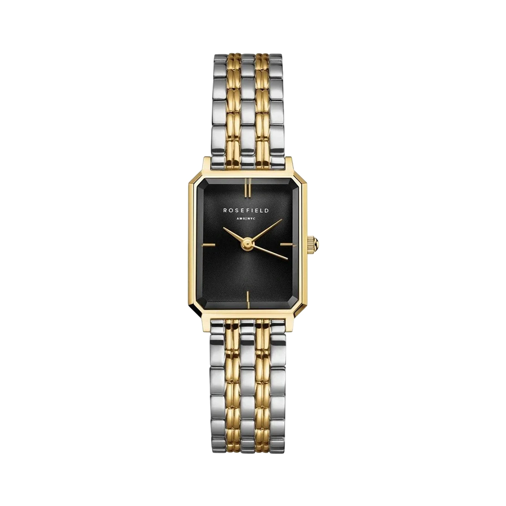 Picture of Rosefield Octagon XS Black Duotone Watch OBDSG-O88
