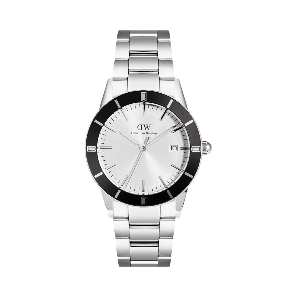Picture of Daniel Wellington Iconic Paradigma Link Black Bezel Watch DW00100819