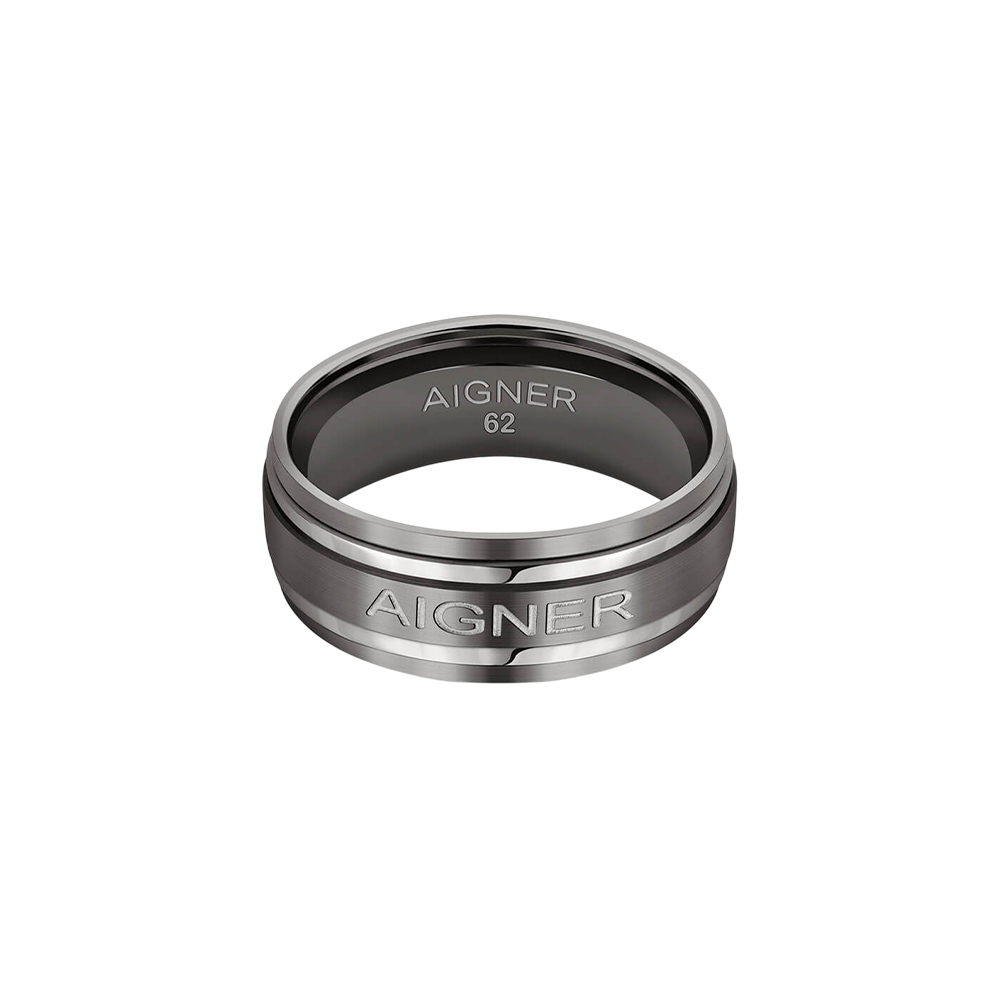 Picture of Aigner Elmo Stainless Steel Men's Ring - Size 64