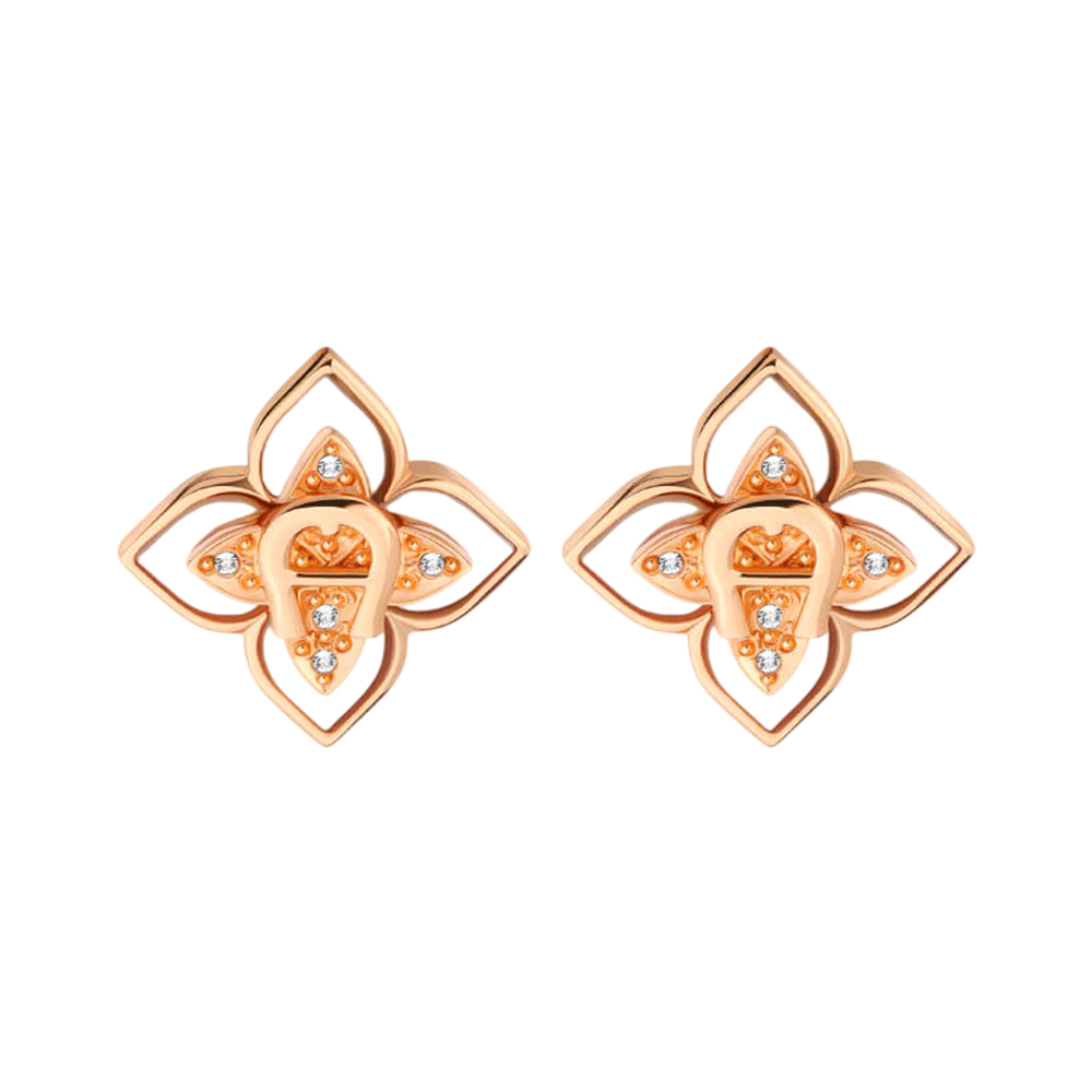 Picture of Aigner Flora Pink Stud Earrings ARJLE0003813