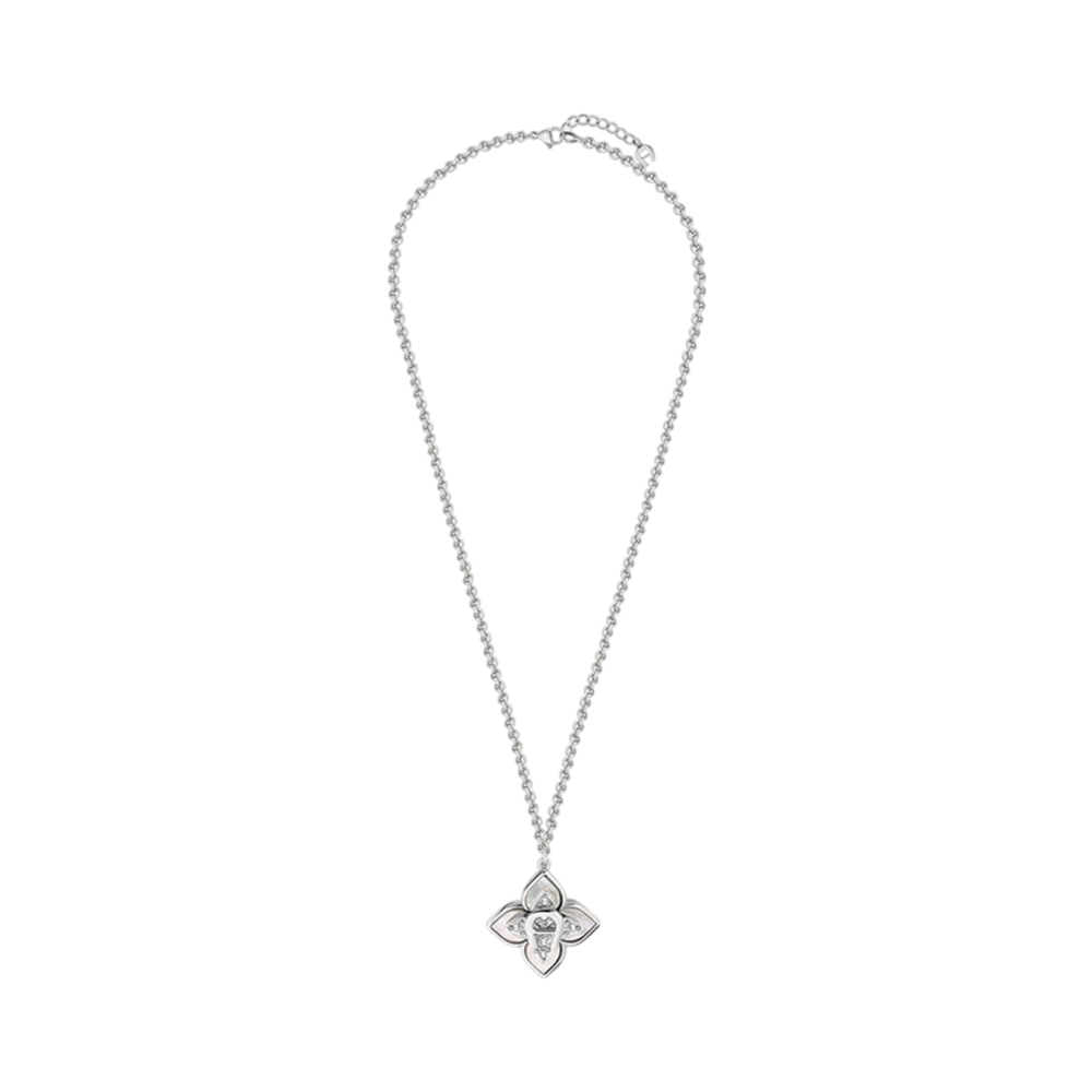Picture of Aigner Flora Silver Crystal Necklace ARJLN0003821