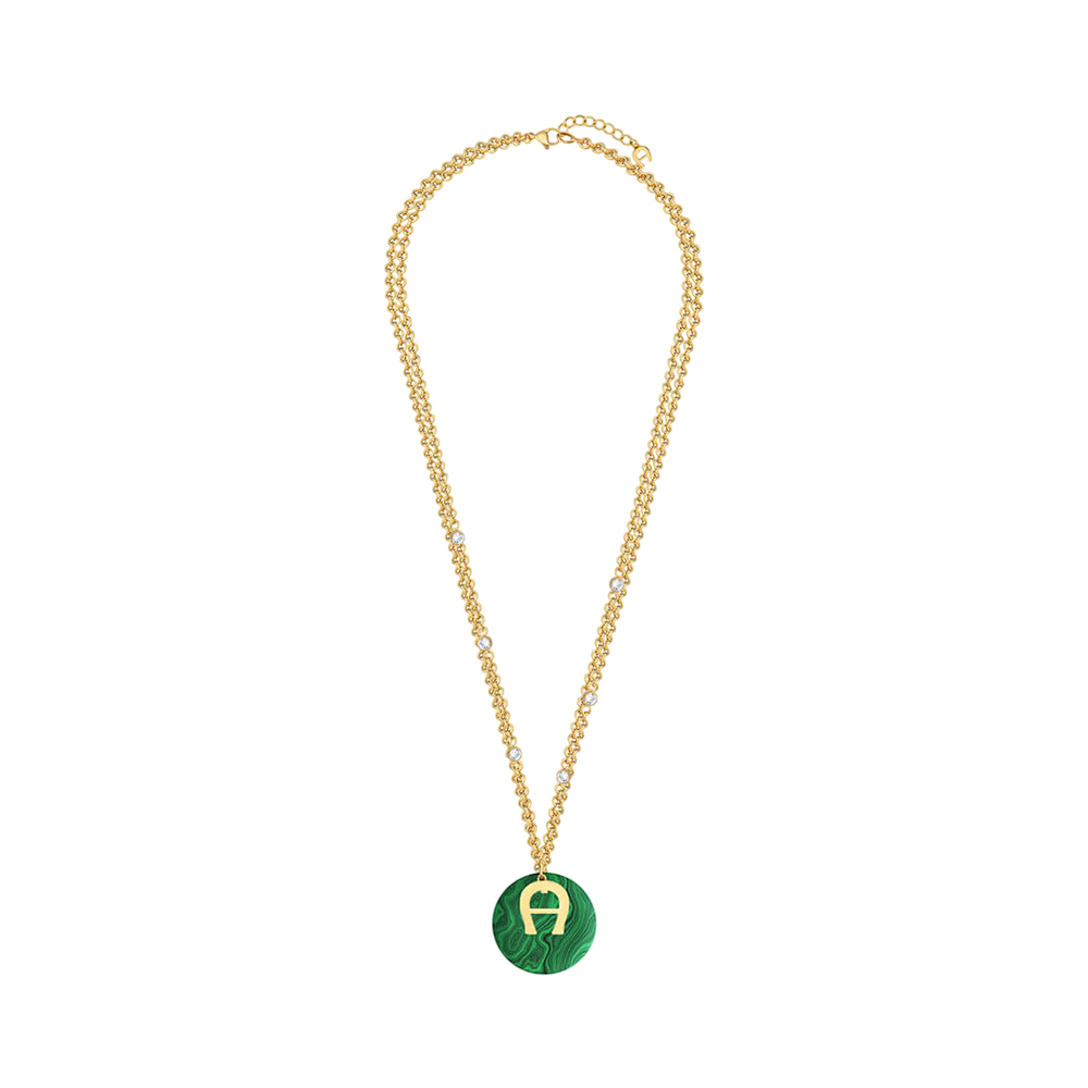 Picture of Aigner Avena Gold Malachite Necklace ARJLN0000222