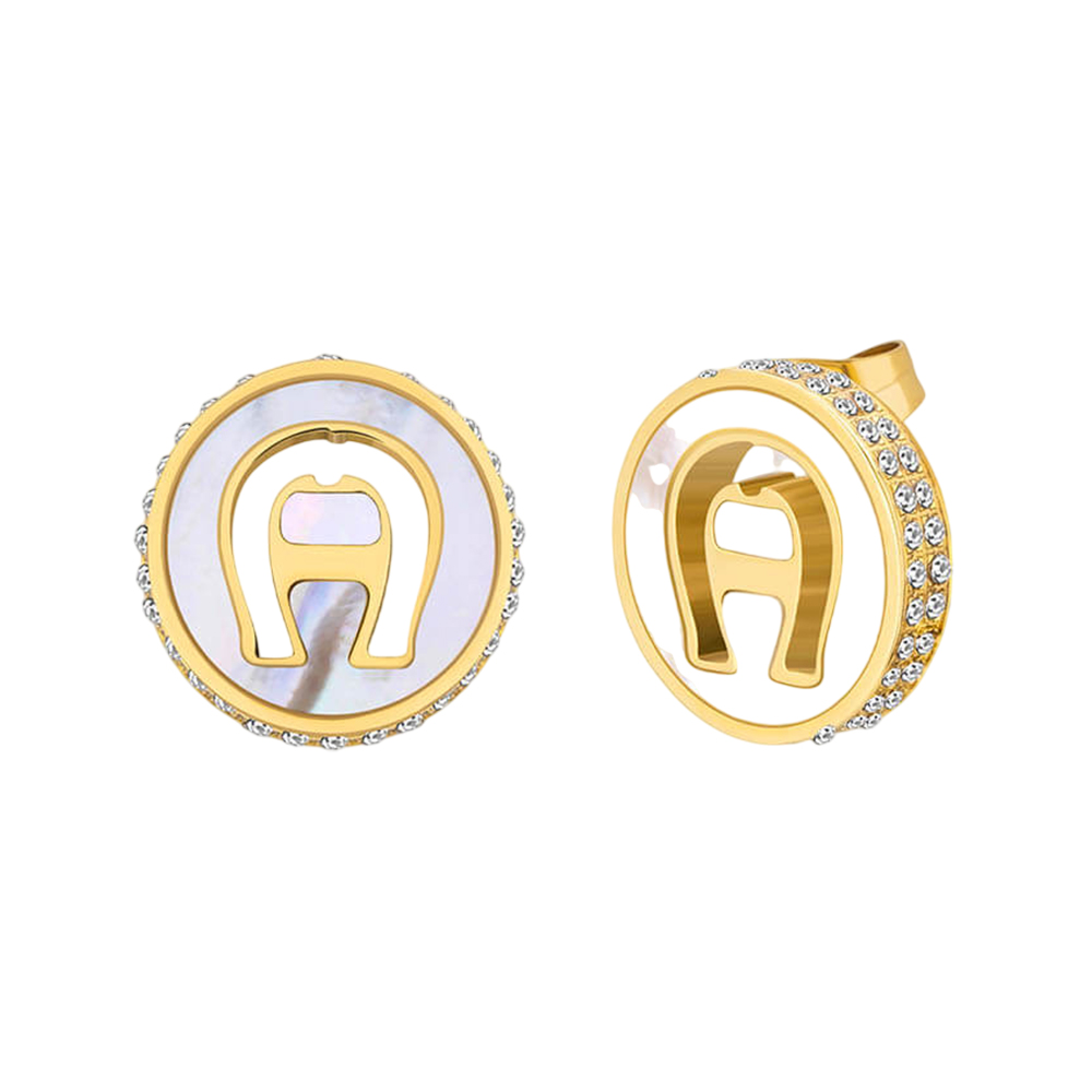 Picture of Aigner Lucia Gold Hoop Earrings ARJLE2202002