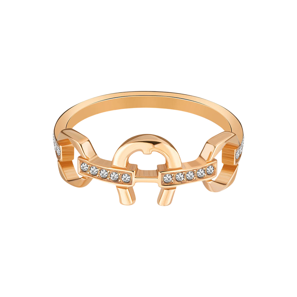 Picture of Aigner Nora Pink-Toned Brass Women's Ring Size 56 - ARJLF2101213