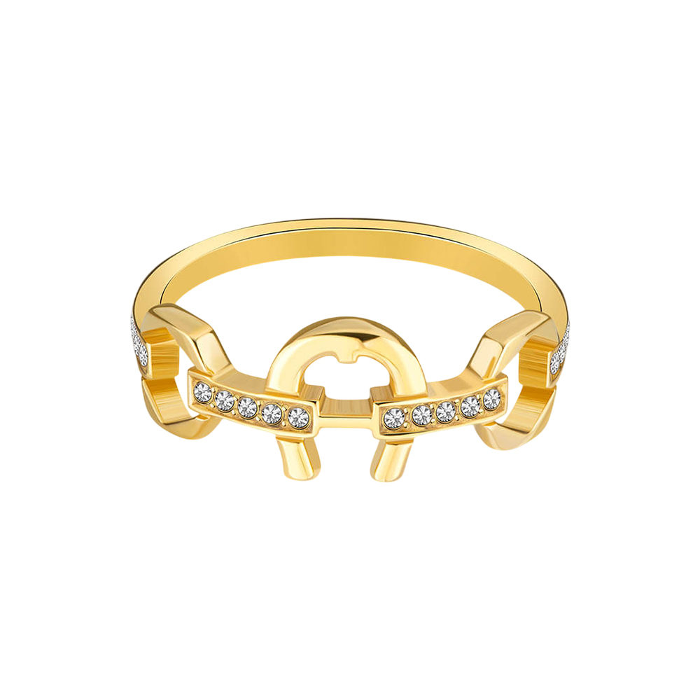 Picture of Aigner Nora Gold-Toned Brass Women's Ring Size 56 - ARJLF2101212