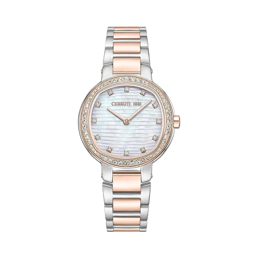 Picture of CERRUTI 1881 Women's White Dial Stainless Steel Watch CIWLG0043702