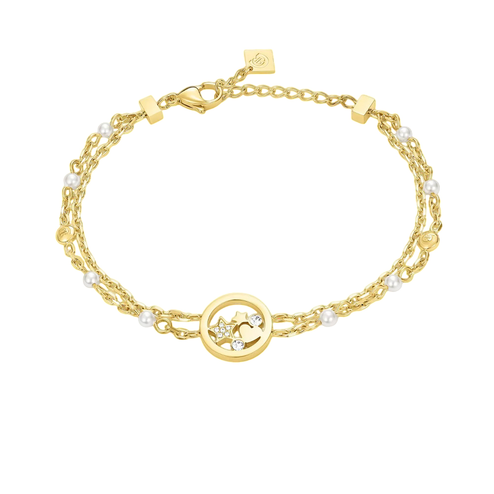 Picture of CERRUTI 1881 Elettra Gold Stainless Steel Bracelet for Women CIJLB0011402