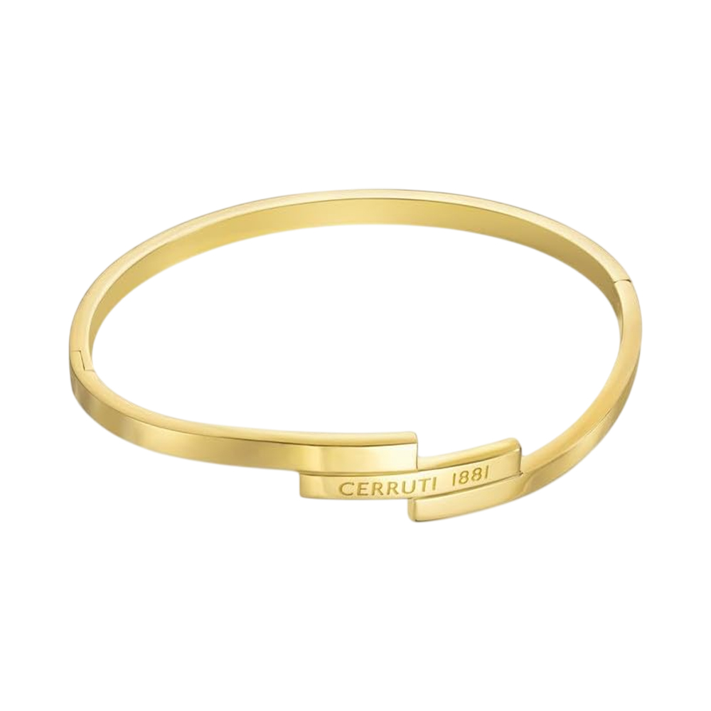 Picture of CERRUTI 1881 Matilde Triple-Layer Gold-Plated Bangle for Women CIJLG0014203