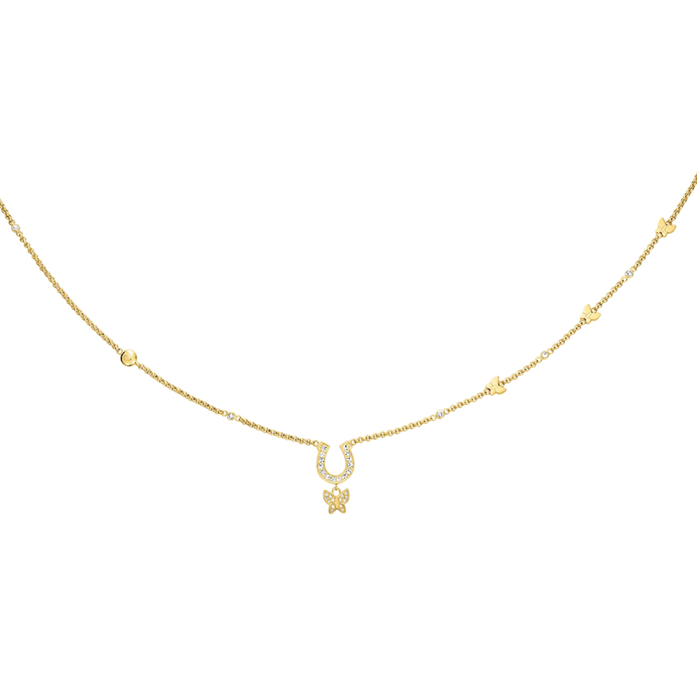 Picture of CERRUTI 1881 Carlotta Gold-Plated Stainless Steel Necklace - CIJLN001180