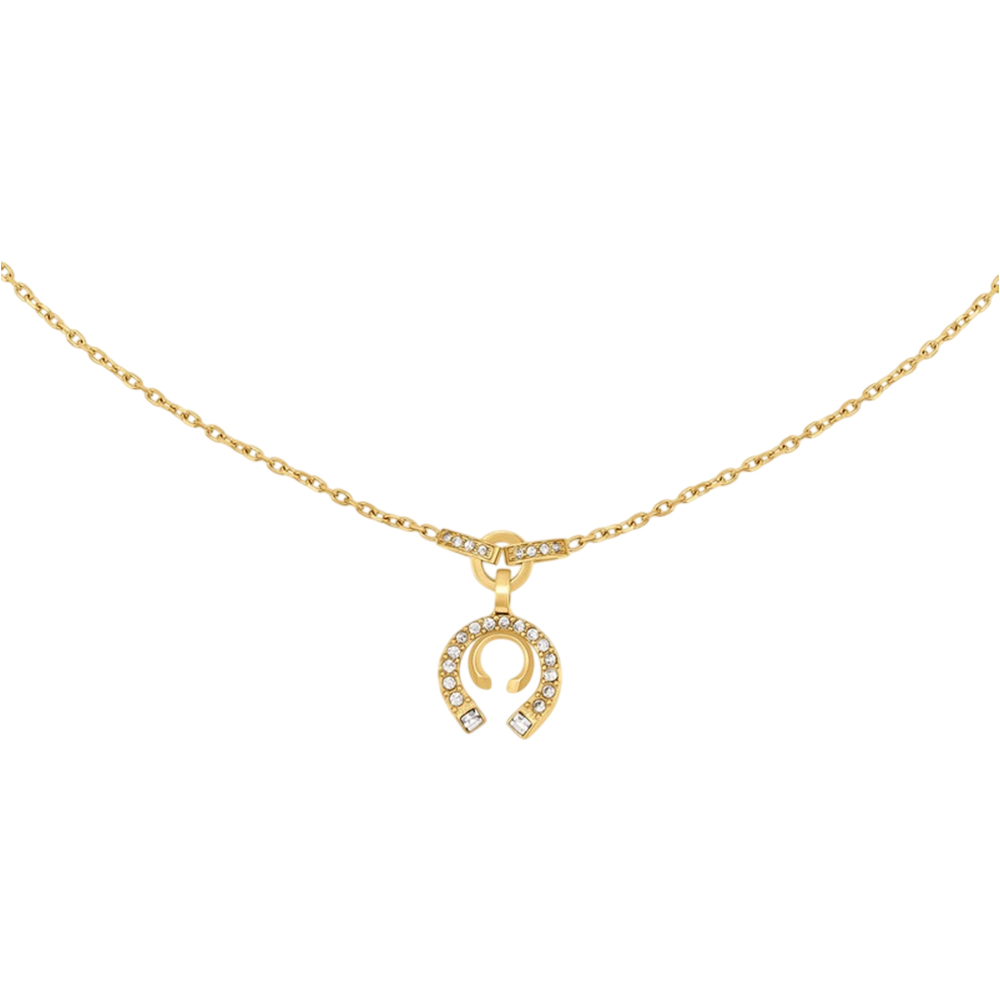 Picture of CERRUTI 1881 Amalia Gold-Plated Double C Pendant Necklace - CIJLN0012901