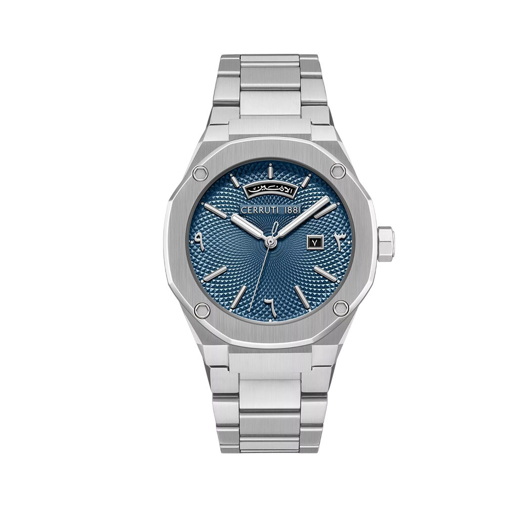 Picture of CERRUTI 1881 Razzuolo Men's Blue Dial Silver Watch CIWGH0084802