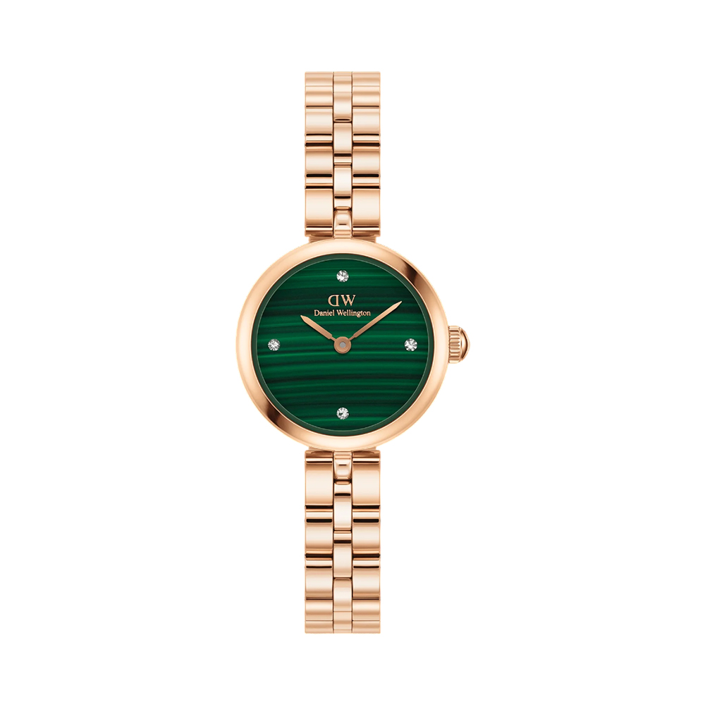 Picture of Daniel Wellington Elan Lumine Malachite Green Dial Rose Gold Watch DW00100721
