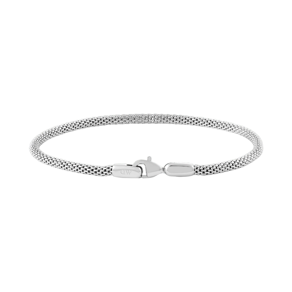 Picture of Daniel Wellington Tide Mesh Sterling Silver Stainless Steel Bracelet for Women DW00400691