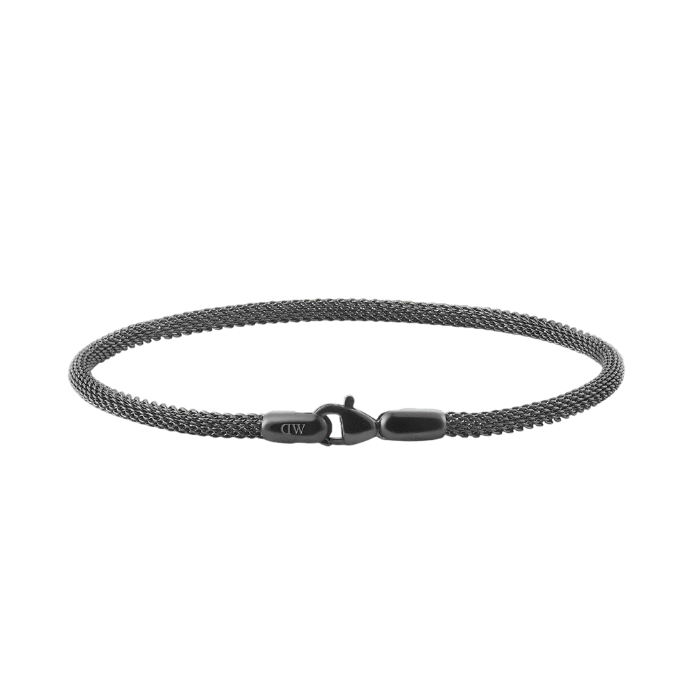 Picture of Daniel Wellington Tide Mesh Graphite Stainless Steel Bracelet for Women DW00400700