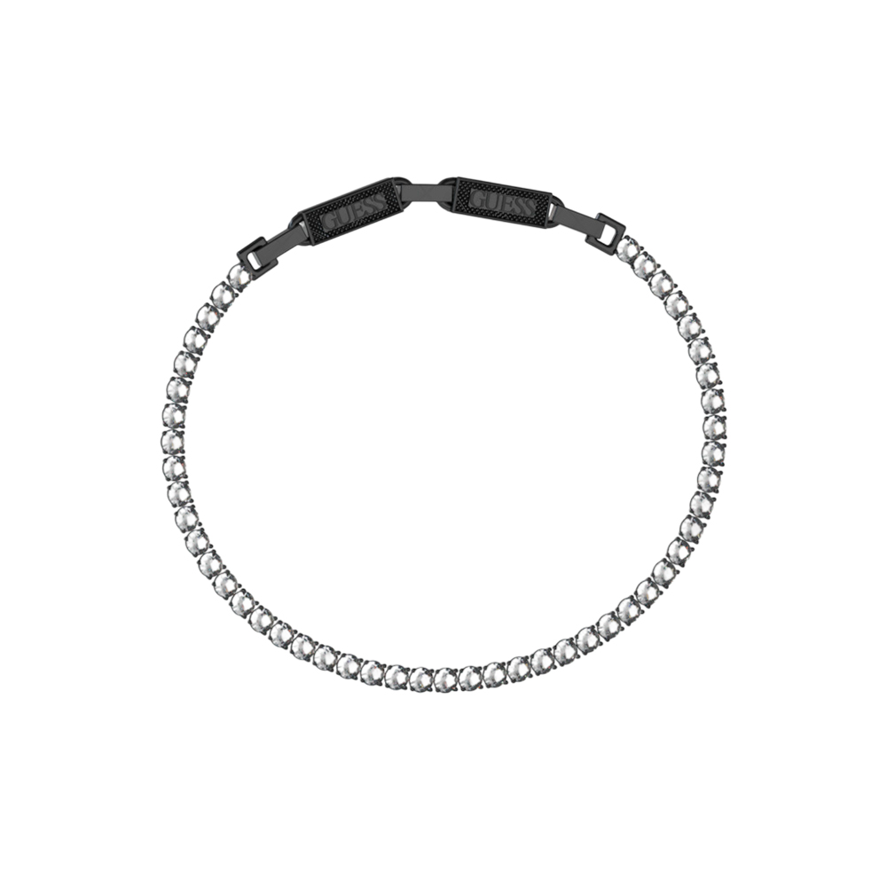 Picture of Guess Eternity Herren Silver Stainless Steel Bracelet 210mm JUMB03237JWBKT-U