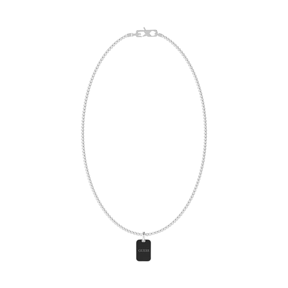 Picture of Guess Legacy Men's Two-Tone Stainless Steel Necklace - JUMN03212JWSTBKT/U