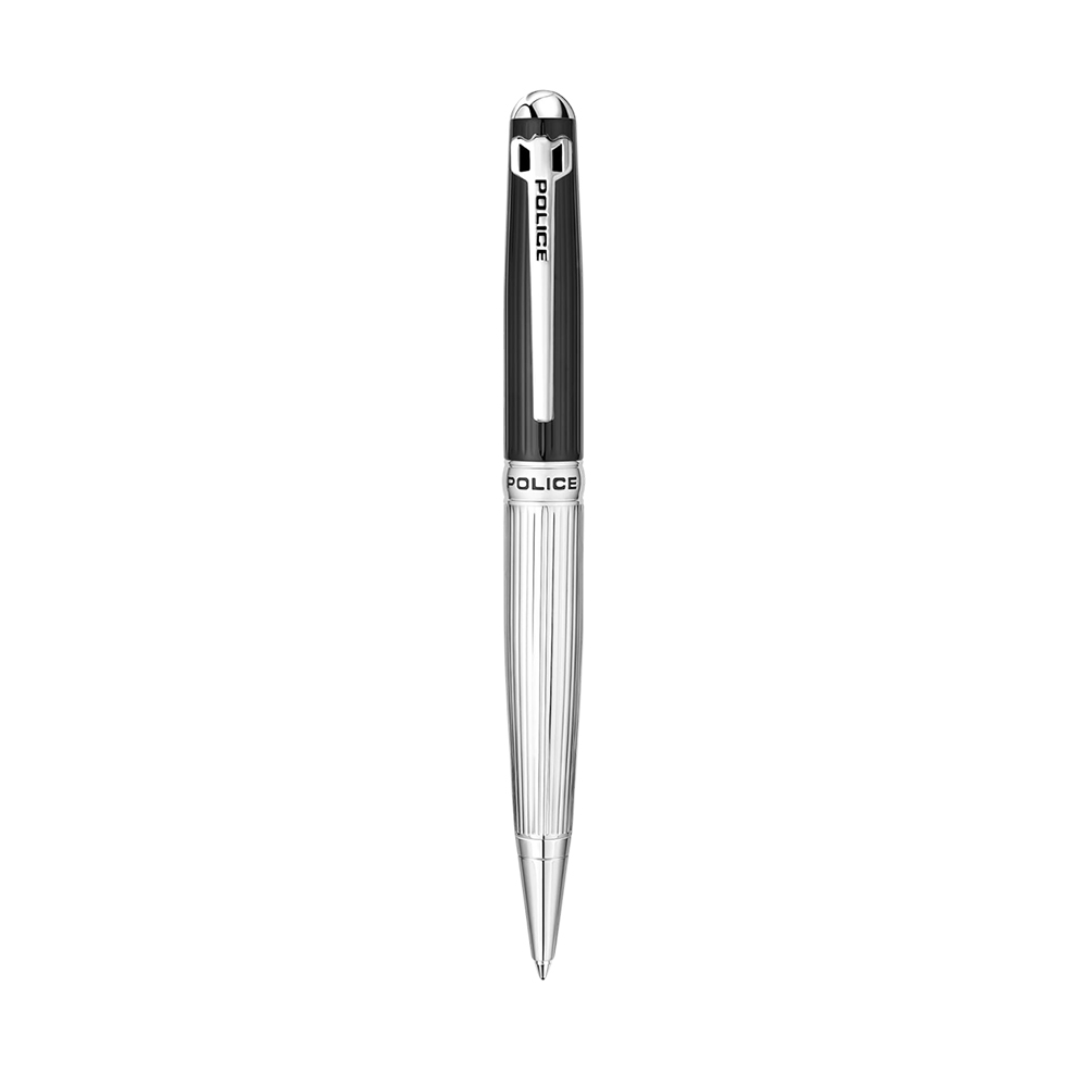 Picture of Police Clarendon Black/Silver Ballpoint Pen PERGB0003302