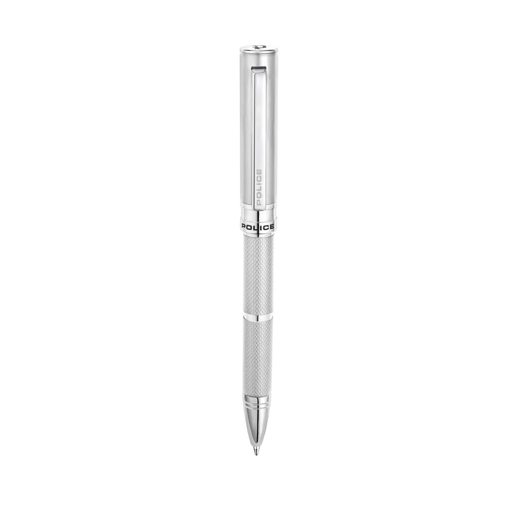 Picture of Police Segeo Silver Blue Ballpoint Pen PERGB0004804