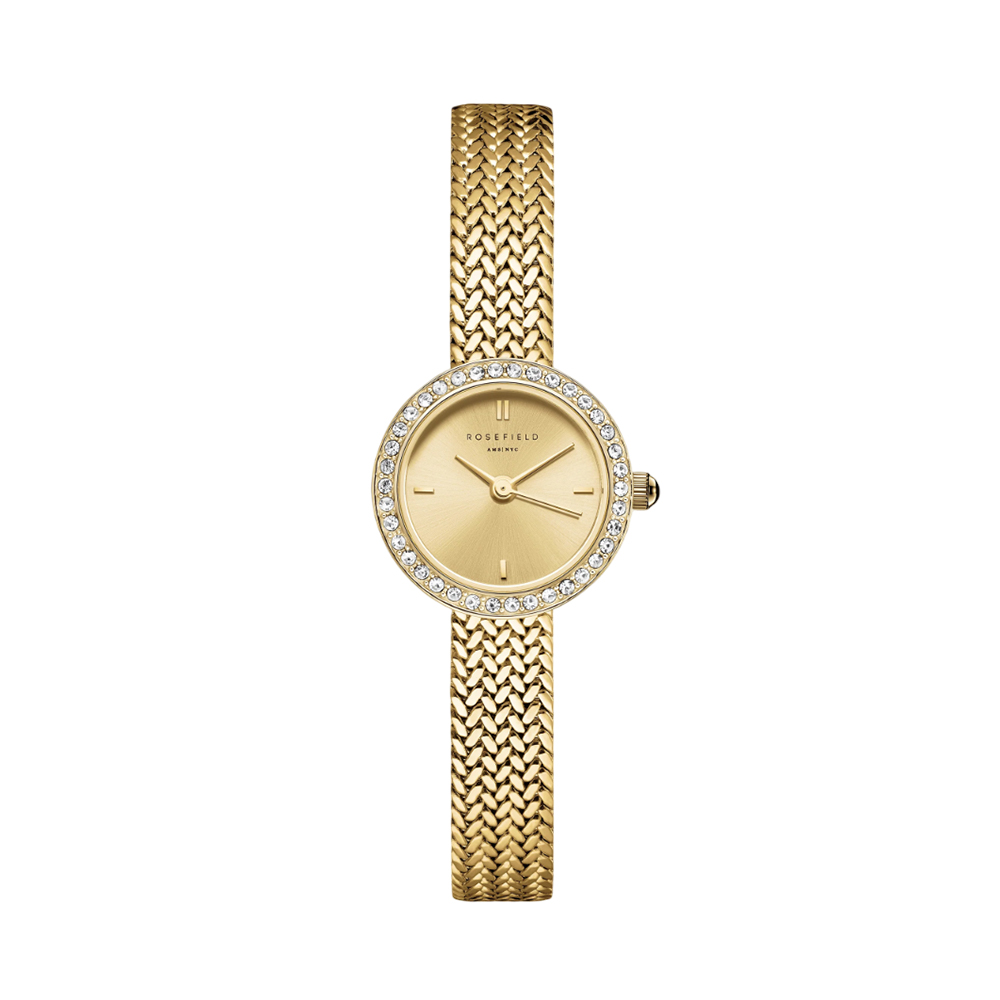 Picture of Rosefield Mini Small Edit Light Champagne Gold Watch MCGMG-M03
