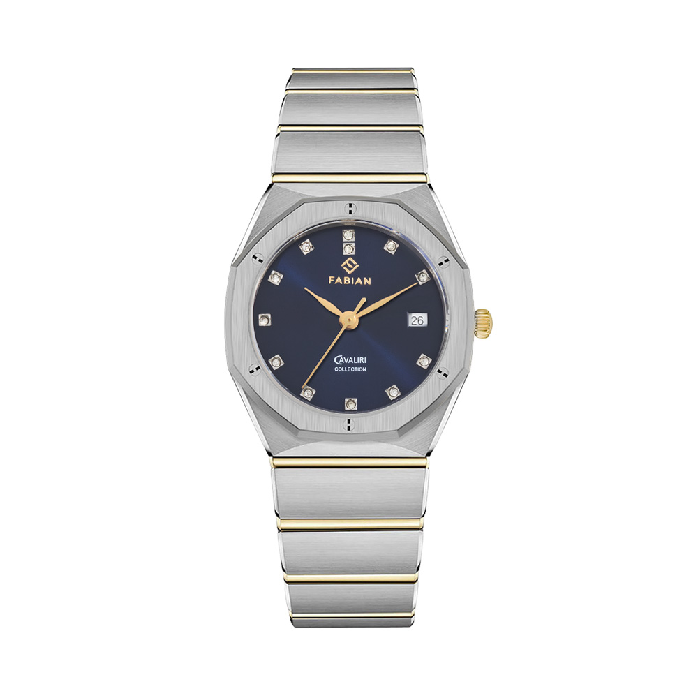 Picture of Fabian Azure Dual Tone Women Watch