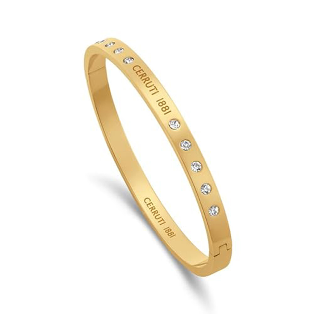 Picture of Cerruti 1881 Isadora Gold Cerruti Branding Bangle For Women CIJLG0013401