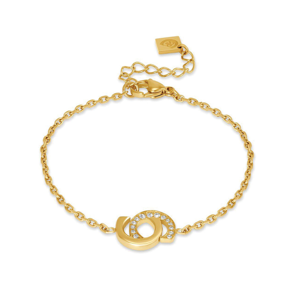 Picture of Cerruti 1881 Marina Gold Zirconia Bracelet For Women CIJLB0013801
