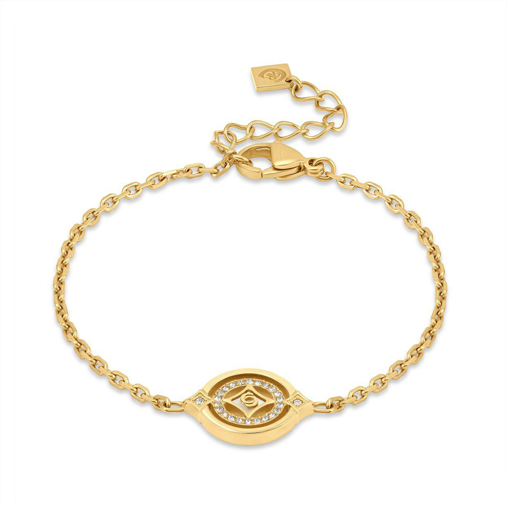Picture of Cerruti 1881 Francesca Gold Zirconia Bracelet For Women CIJLB0013302