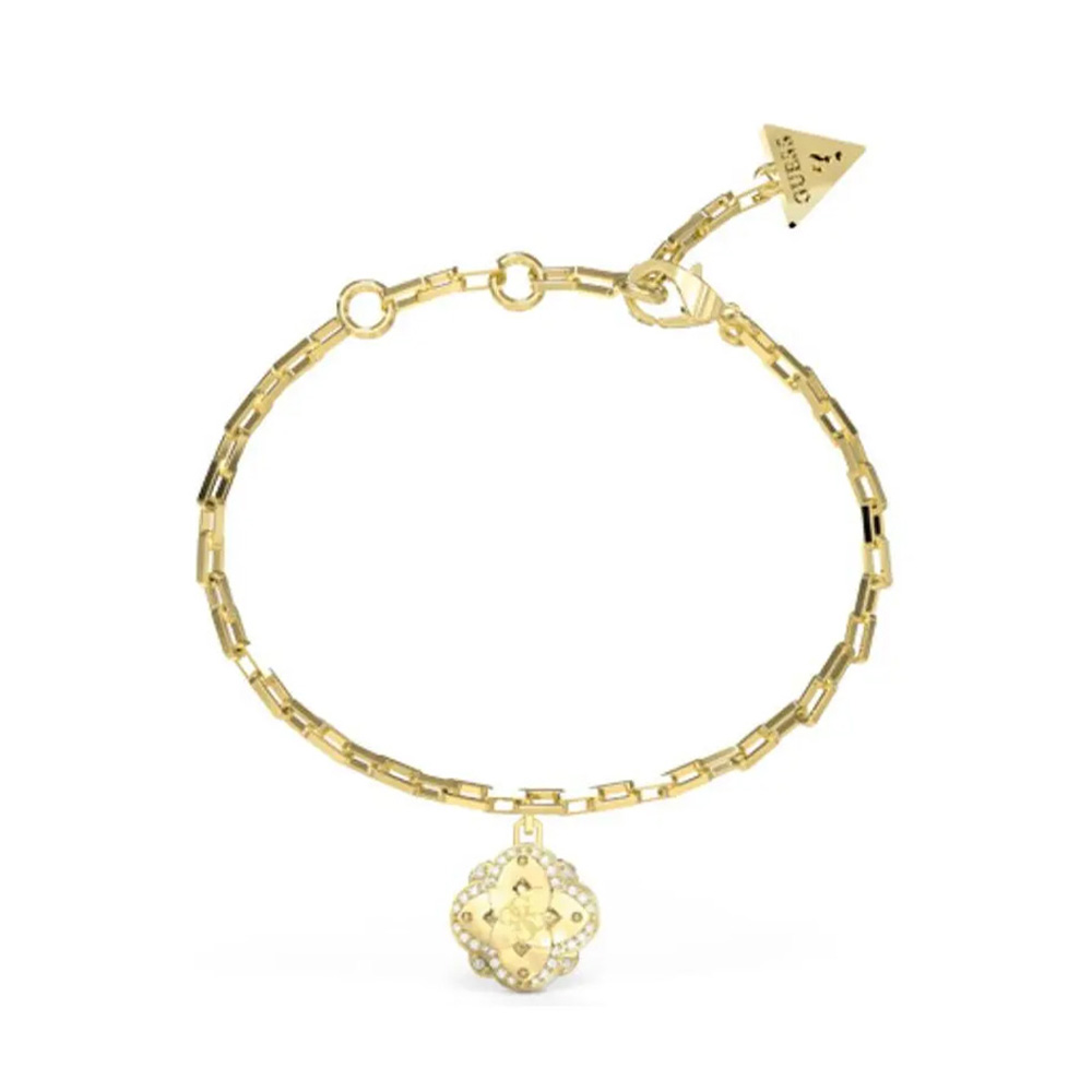 Picture of Guess Wild Flower Gold Bracelet For Women JUBB05509JWYGS