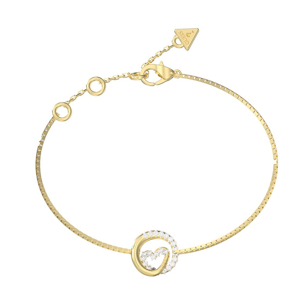 Picture of Guess Gold Bracelet For Women JUBB05527JWYGS