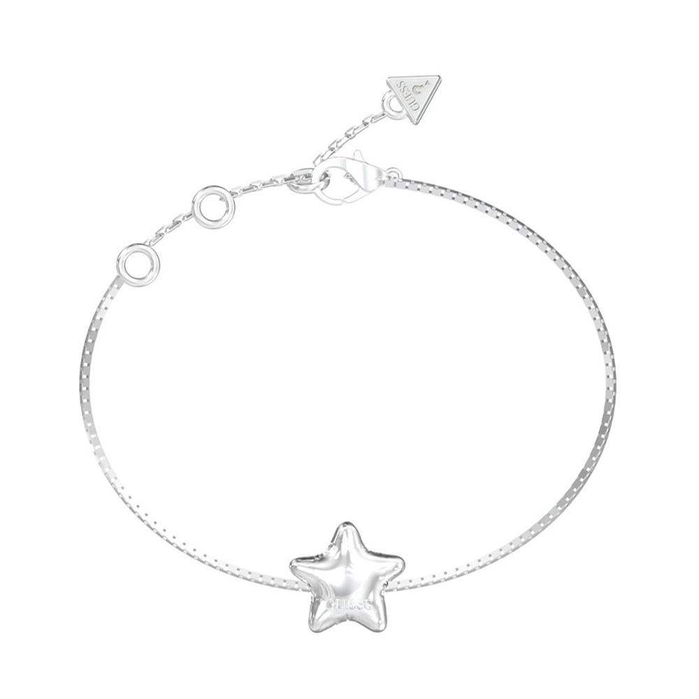 Picture of Guess Iconique Silver Star Bracelet For Women JUBB05546JWRHL