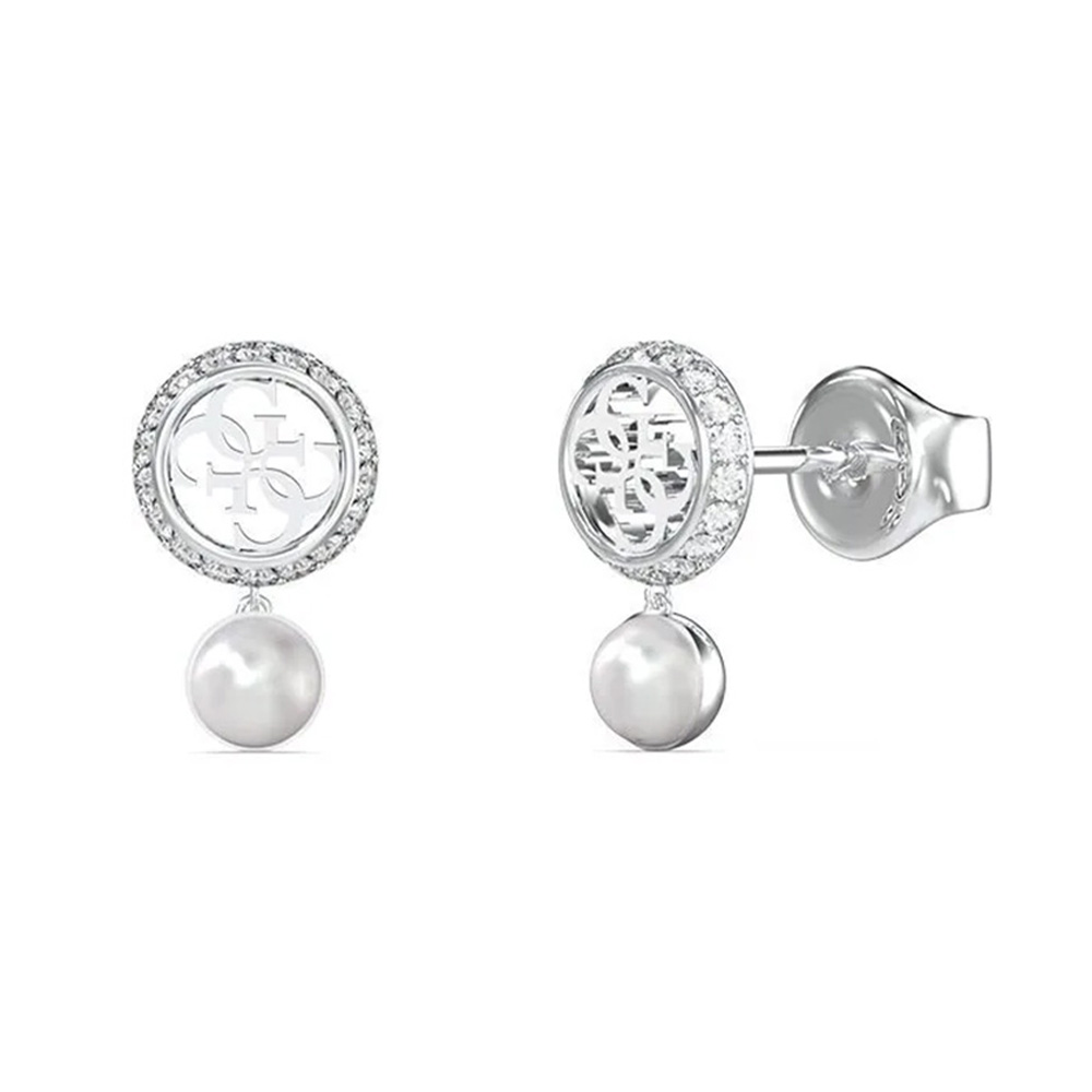Picture of Guess Silver Earrings For Women JUBE05517JWRHT/U