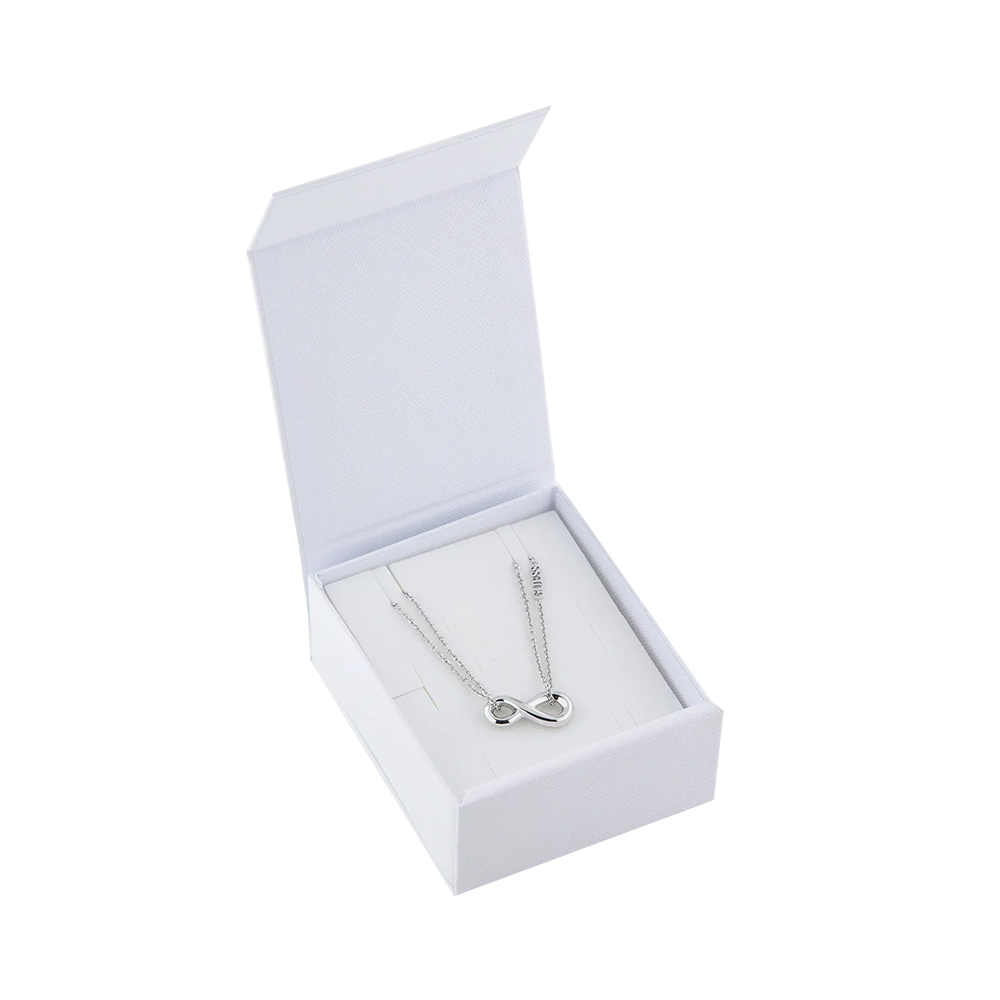 Picture of Guess Infinity Silver Necklace For Women JUBN05049JWRHT/U