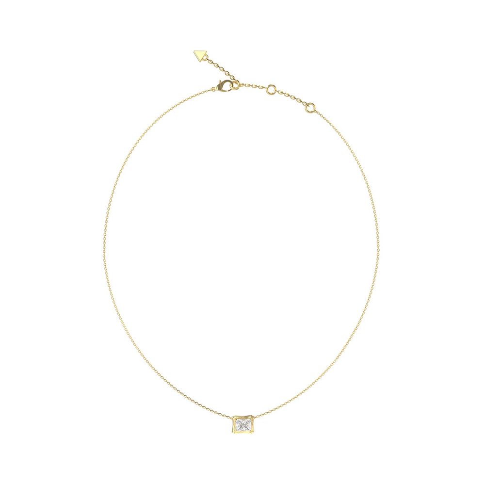 Picture of Guess Bamboo Gold Crystal Necklace For Women JUBN05170JWYGT/U
