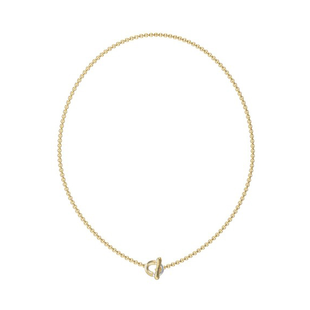 Picture of Guess Majorelle Gold Crystal Necklace For Women JUBN05371JWYGT/U