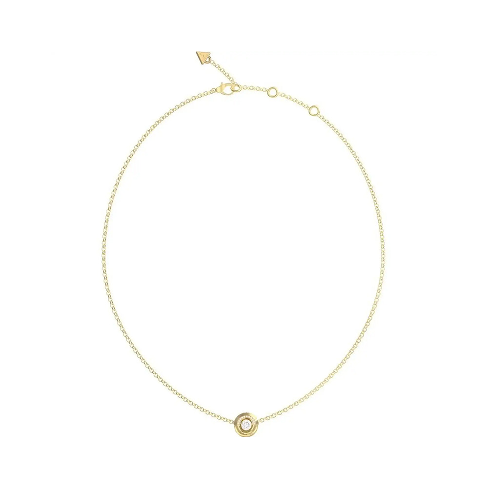 Picture of Guess Majorelle Gold Rhinestone Necklace For Women JUBN05377JWYGT/U