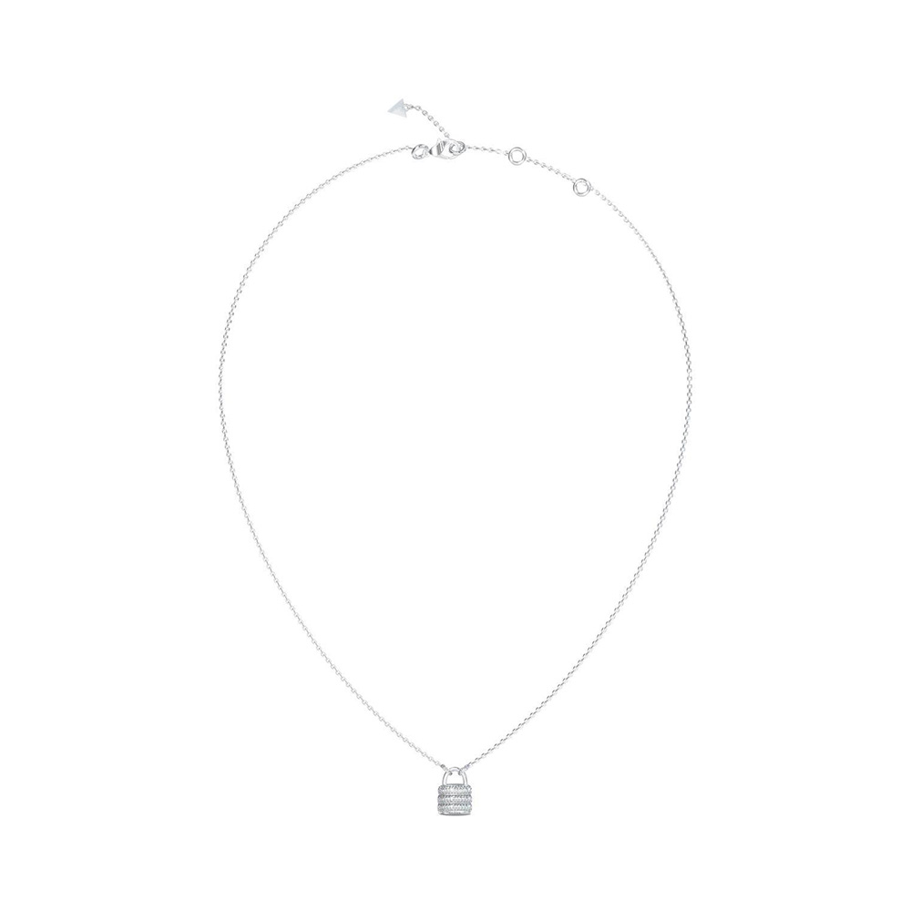 Picture of Guess My Secret Silver Zirconia Necklace For Women JUBN05417JWRHT/U