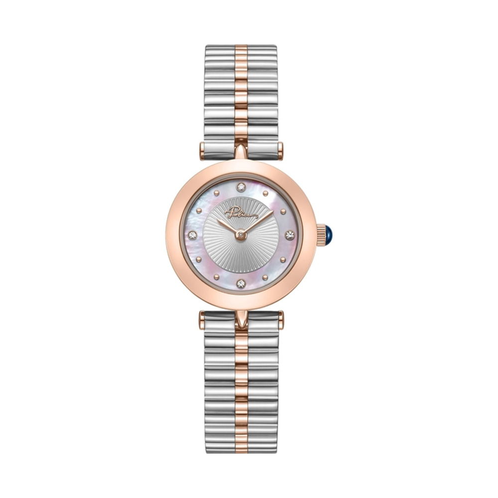 Picture of Police Grey Dial Rose Gold Metal Bracelet Womens Watch PEWLG2240603