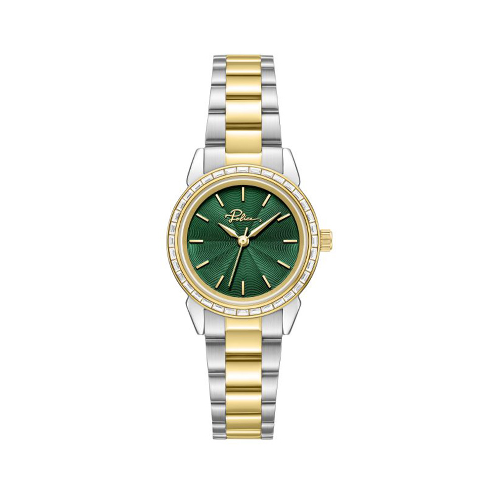 Picture of Police Green Dial Stainless Steel Womens Watch PEWLG2240701