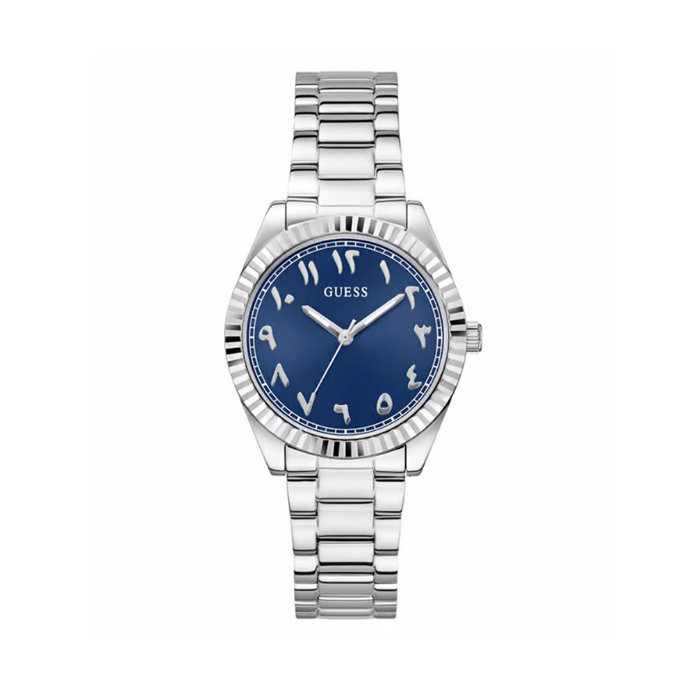 Picture of Guess Dress Blue Dial Stainless Steel Bracelet Women'S Watch GW0735L1