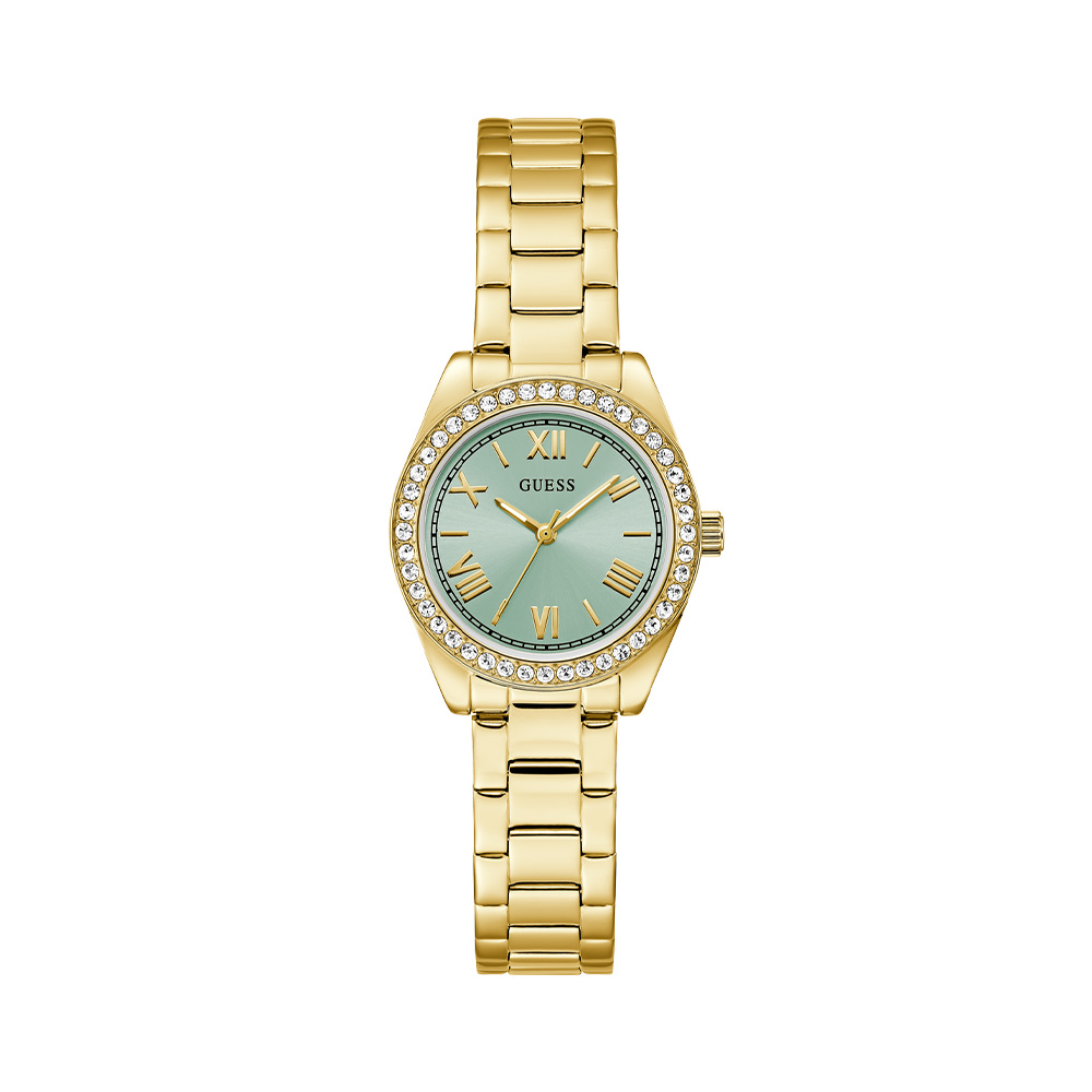 Picture of Guess Mini Luna Ladies Gold Tone Analog Watch GW0841L5