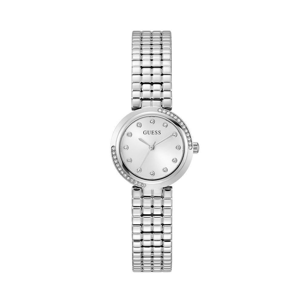 Picture of Guess Ladies Silver Tone Analog Watch GW0930L5