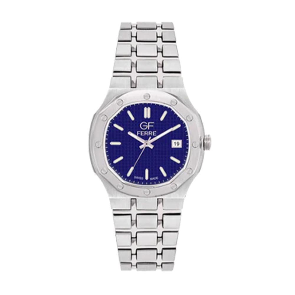 Picture of GF Ferre Men's Blue Dial Stainless Steel Watch GFSSBU8067G