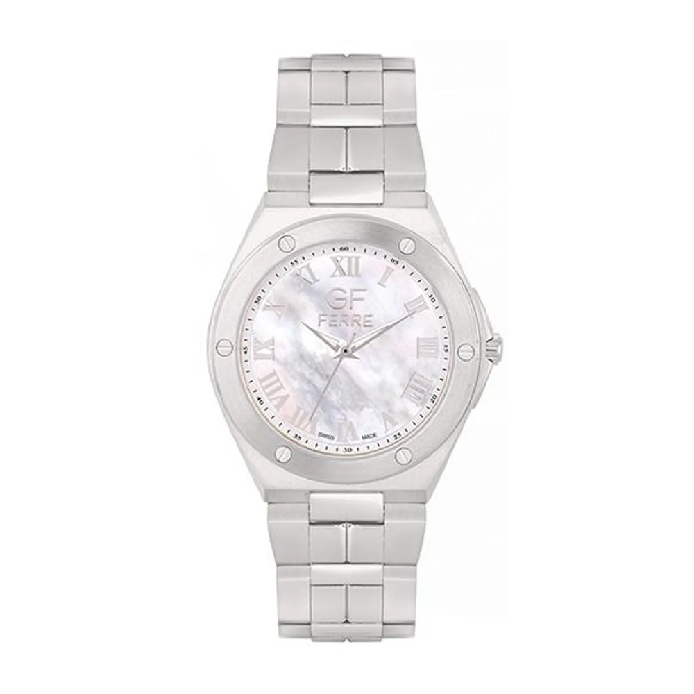 Picture of GF Ferre Men's White Dial Stainless Steel Watch GFSS8070G