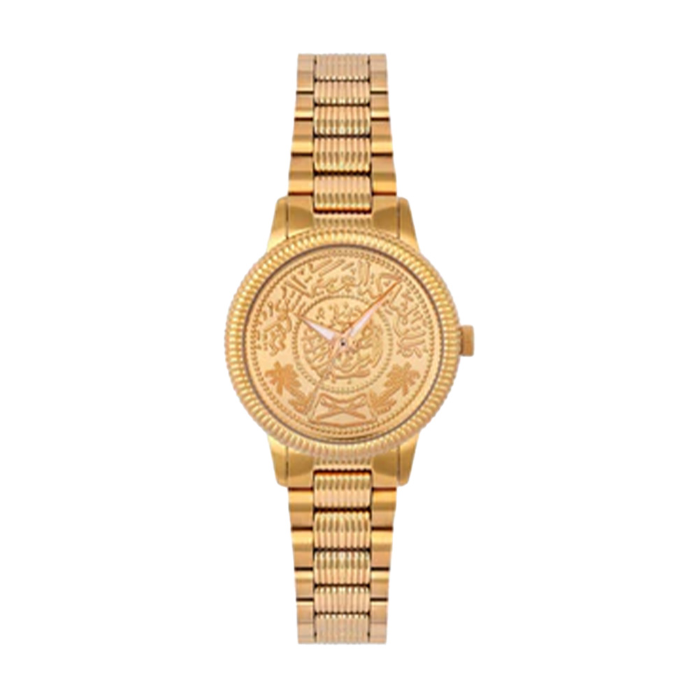 Picture of GF Ferre Women's Gold Dial Gold Plated Watch GFGP8105L