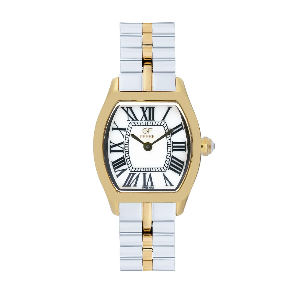 Picture of GF Ferre Women's Mother of Pearl Dial Two-Tone Watch GFTG2175LD